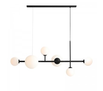 Pakabinamas šviestuvas DIONE 6 BLACK